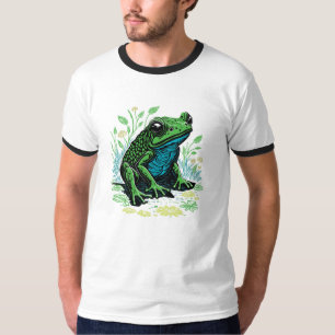 Detaillierter Teigfrosch T-Shirt