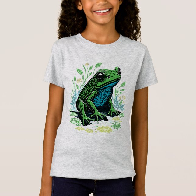 Detaillierter Teigfrosch T-Shirt (Vorderseite)