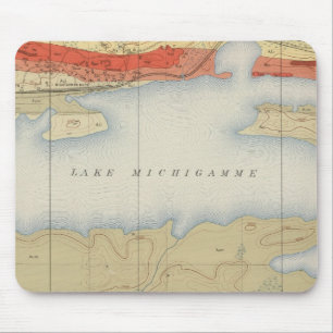 Detailliertes Geologie-Blatt V Mousepad