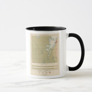 Detailliertes Geologie-Blatt VI Tasse