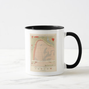 Detailliertes Geologie-Blatt VII Tasse