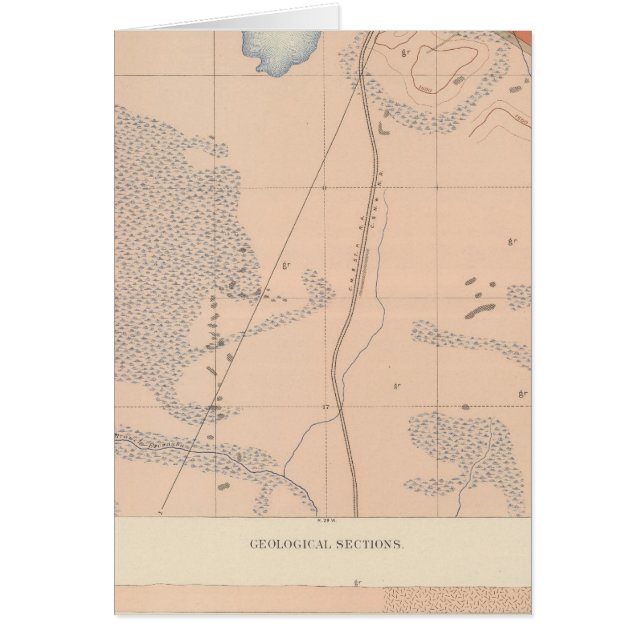 Detailliertes Geologie-Blatt XIII (Vorne)