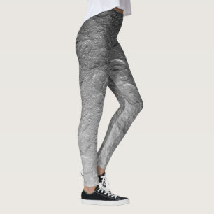 Detailliertes Vollmond-Foto Hochauflösende Mondo Leggings