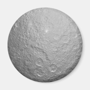 Detailliertes Vollmond-Foto   Hochauflösende Mondo Magnet