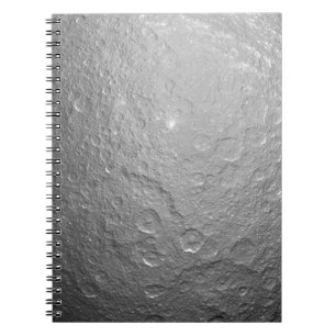 Detailliertes Vollmond-Foto Hochauflösende Mondo Notizblock