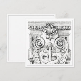 DETAILS 5.25" Square Flat Card Karte