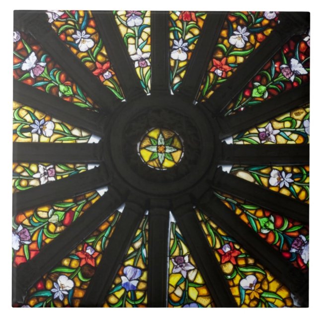 Details aus festem Glas Fliese (Vorderseite)