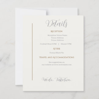Details Karte Wir machen zwei zweite Hochzeiten