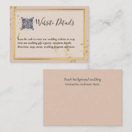 DETAILS-Website zum Hochzeitstichtag QR CODE UAWG Begleitkarte