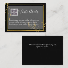 DETAILS-Website zum Hochzeitstichtag QR CODE UAWG Begleitkarte