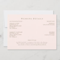 Details zu Blush & Gold-Hochzeiten