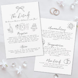 Details zu handgezogenen Whimsiksteinen Begleitkarte