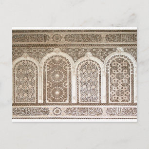 Details zum Bahia Palace Postkarte