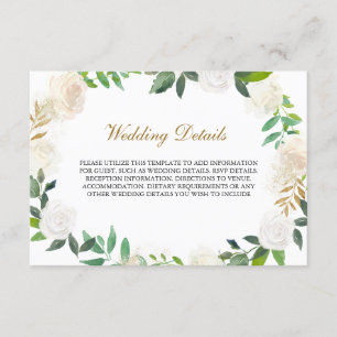 Details zum Blush-Gold-Watercolor-Empfang Begleitkarte