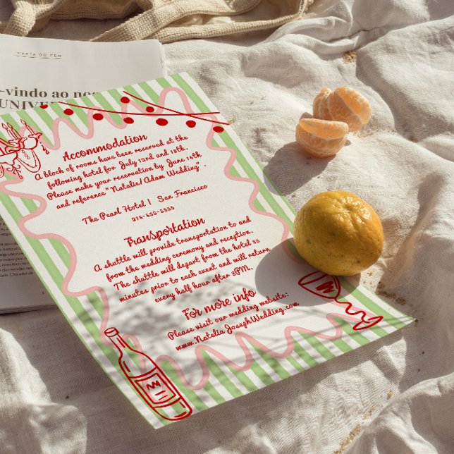 Details zum handgezogenen Hochzeitsspass Begleitkarte (Von Creator hochgeladen)