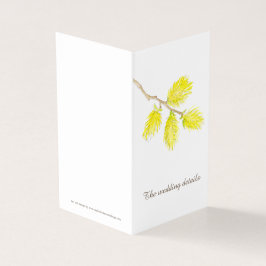 Details zum Hochzeitsereignis: Gelbe Karte