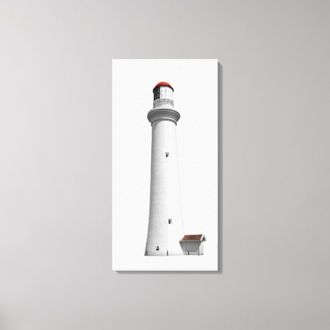 Details zum Leuchtturm Leinwanddruck (Vorderseite)