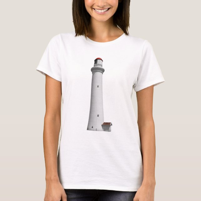 Details zum Leuchtturm T-Shirt (Vorderseite)