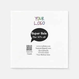 Details zum QR-Code für Superverkäufe Business Dis Serviette