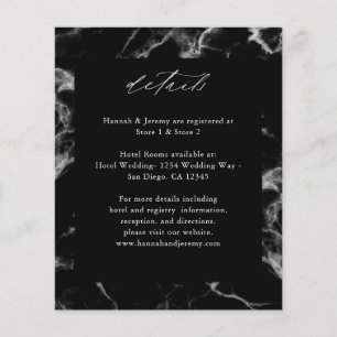 Details zum Schwarzen Marmor 2 Flyer