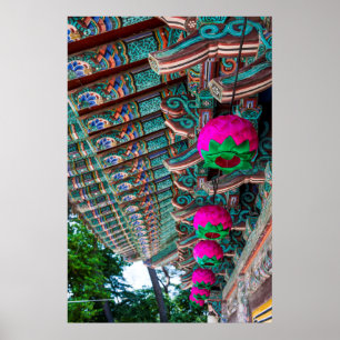 Details zum Tempel Poster