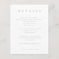 Details zum Thema Grün und Weiß Boho Hochzeit Mode