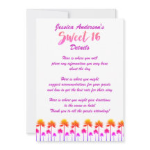 Details zum Tropical Beach Palm Trees 16 . Geburts