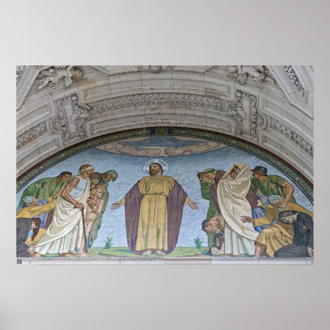 Details zur Berliner Kathedrale Poster (Vorne)