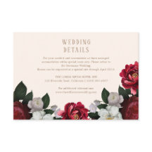 Details zur Botanischen und blumenreichen Hochzeit