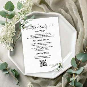 Details zur Grüne-Hochzeit Begleitkarte