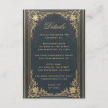 Details zur Hochzeit in Blue Elegant - Vintages Go