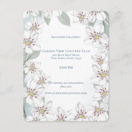 Details zur Hochzeit von Mountain Laurel Einladung