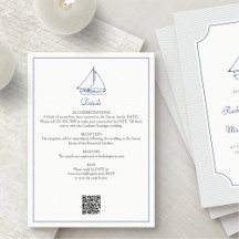 Details zur Hochzeit von Nautical Sailboat
