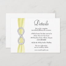 Details zur Hochzeit von Yellow Ribbon Diamond