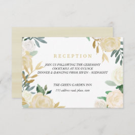 Details zur Hochzeitsempfehlung für Elfenbein - Kr Einladung