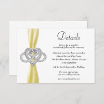 Details zur Hochzeitsstimmung im Gelben Band