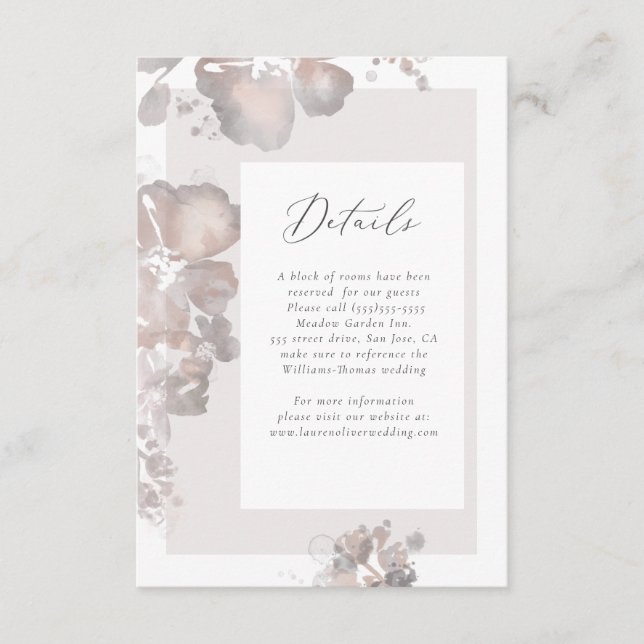 Details zur Wasserfarbenkennzeichnung Begleitkarte (Vorderseite)