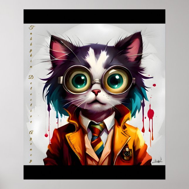 Detection Conin von Tabbykin Detection Agency Poster (Vorne)