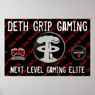 Detection Grip Gaming Poster