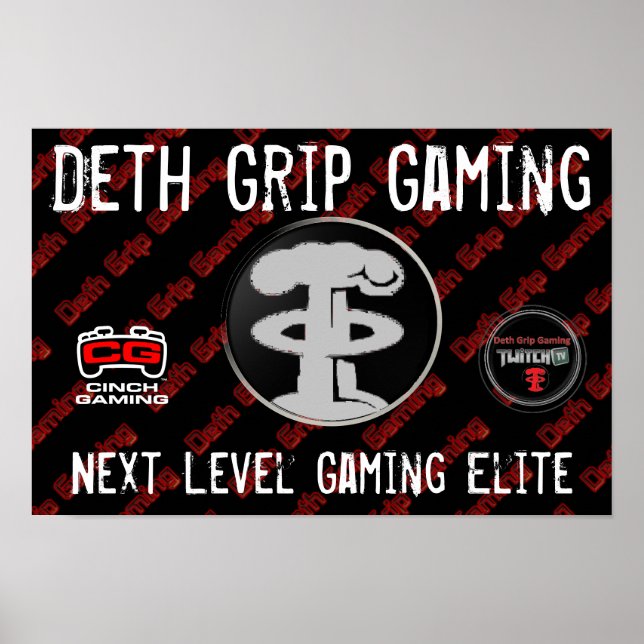Detection Grip Gaming Poster (Vorne)