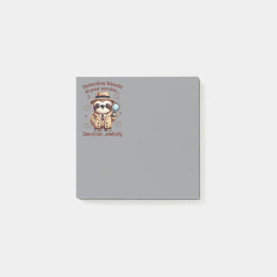 "Detection Sloth" Faultier Post-it Klebezettel
