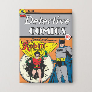 Detective Comic #38 Button