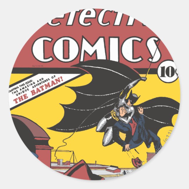 Detective Comics #27 Runder Aufkleber (Vorderseite)