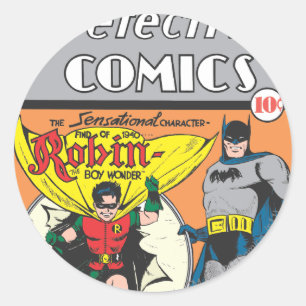 Detective Comics #38 Runder Aufkleber