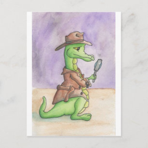Detective Draco Postkarte