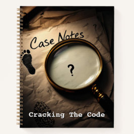 Detective's Case File | Mystery Themed To-Do List Notizbuch