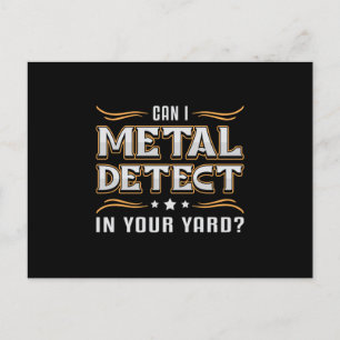 Detectorist Detector Metal Detection Geschenkidee Postkarte