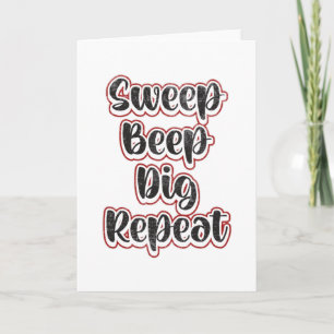 Detectorist Metal Detection Wiederholung Funny Gif Karte