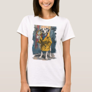 Detektiv Dalmatiner � Kriminalitätslösender Hund T-Shirt