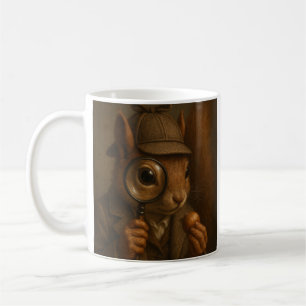 Detektiv Eichhörnchen Kaffeetasse